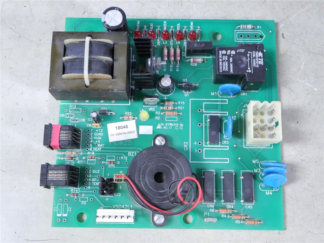 BAXTER HOBART 01-100V16-00627 Power Supply Control Circuit Board V5D42L1