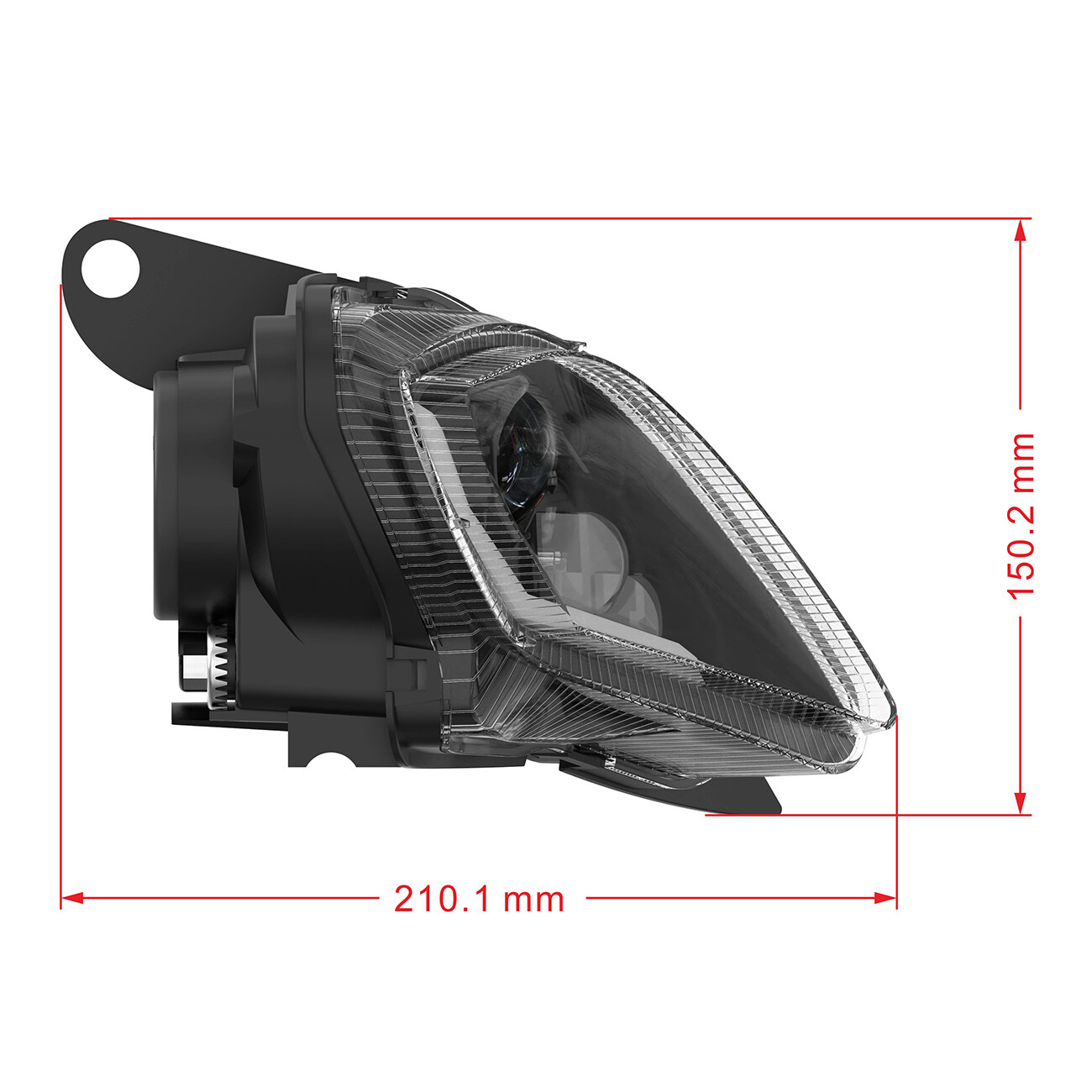 LED Headlights DRL For 2006-22 YAMAHA YFZ450 Raptor 250 350 700 Wolverine 350