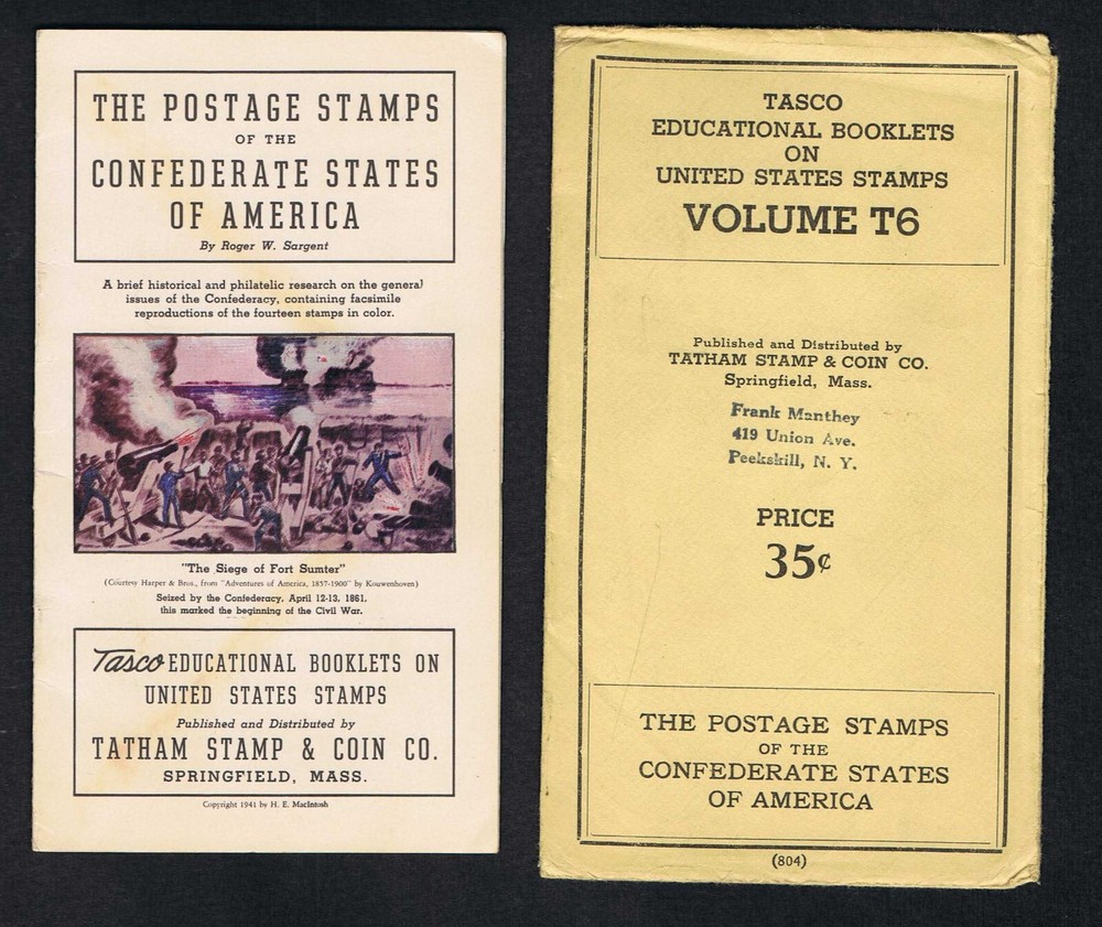 EXCEPTIONAL GENUINE TASCO #T6 COMPLETE EDUCATIONAL BOOKLET VERY CLEAN & FRESH