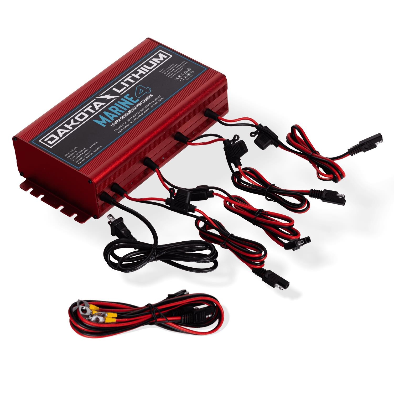 Dakota Lithium 4 Bank 12V 40A Marine Onboard Battery Charger(4 in 1 Charger)