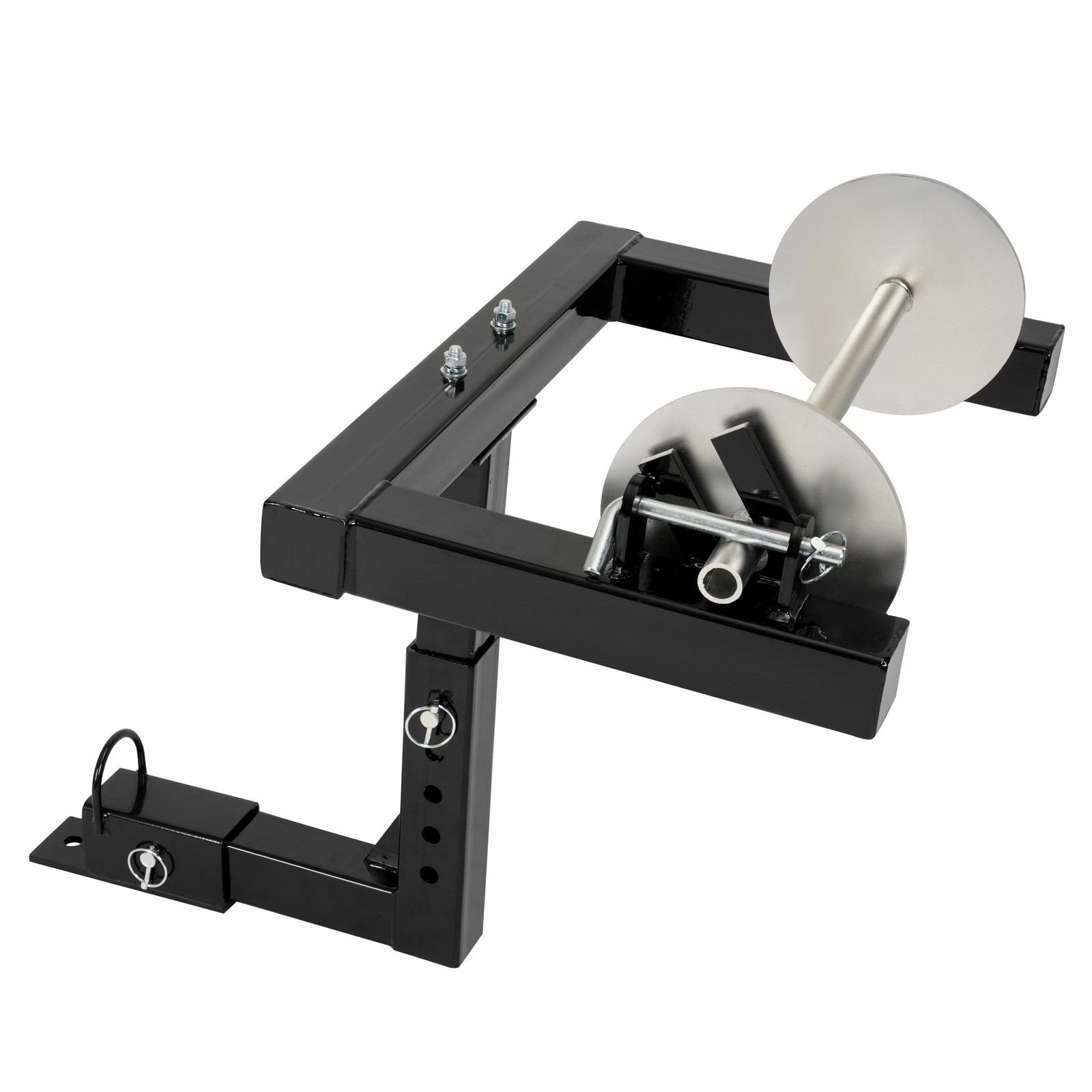 Bolt On ATV UTV Barbed Wire Unroller For Fencing Needs 2" Receiver Hitch