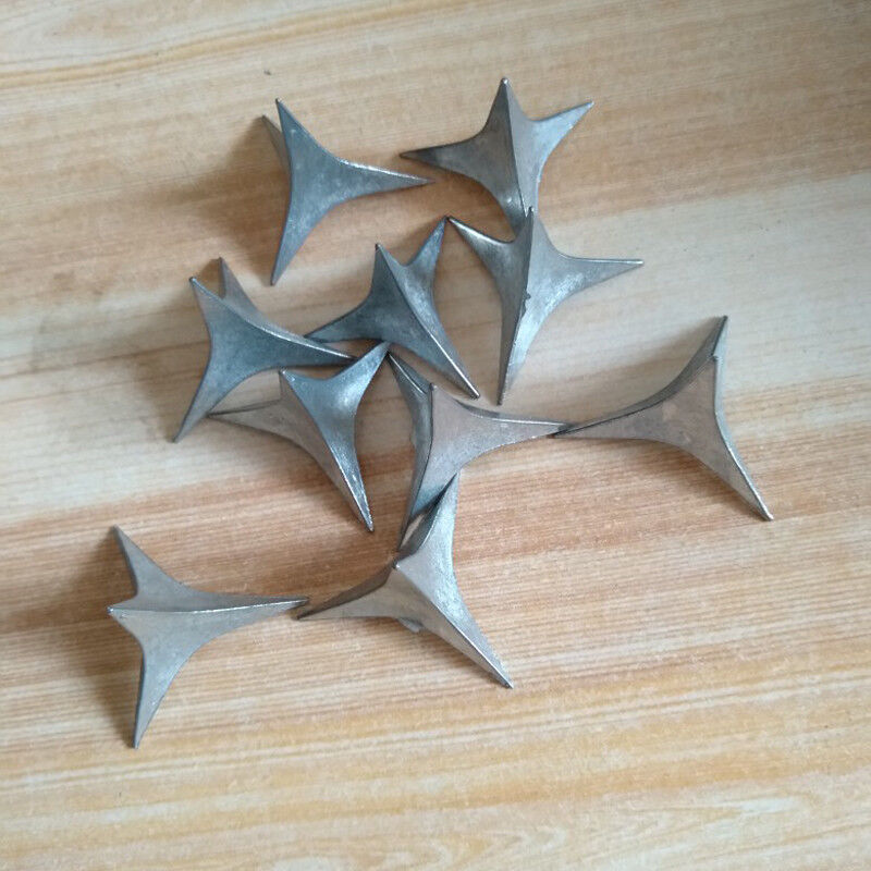 20/40/80Pcs Tire Tyre Puncture Triangle Nail Spike Anti-theft Security Car Auto