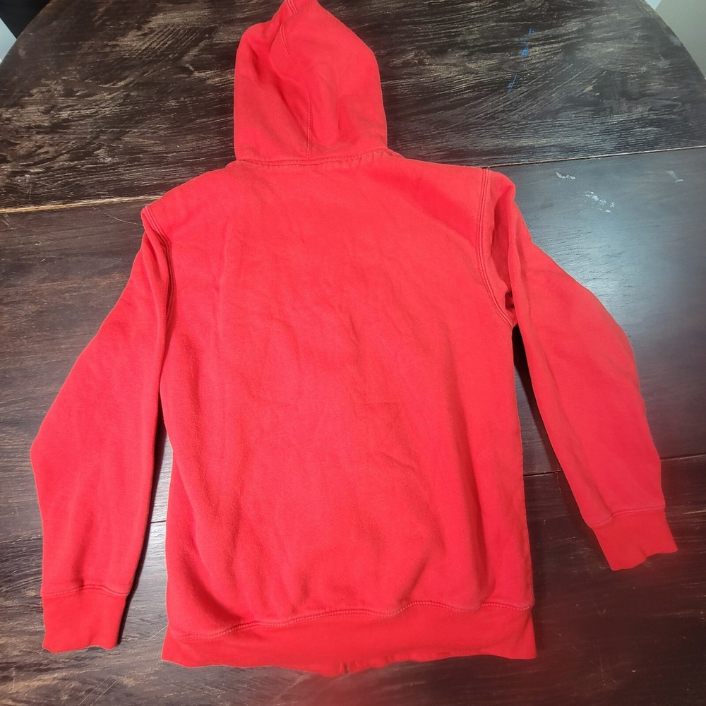 Ohio State Buckeyes Red Full Zip Jacket Size Youth Boys Medium *Notes