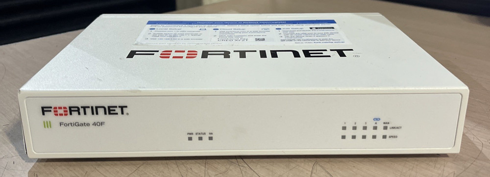 FORTINET FORTIGATE FG-40F NETWORK SWITCH
