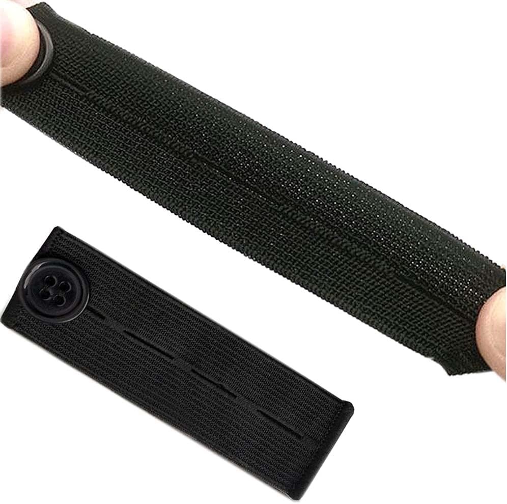 BlingKingdom 5pcs Adjustable Elastic Button Extender Waist Extenders...