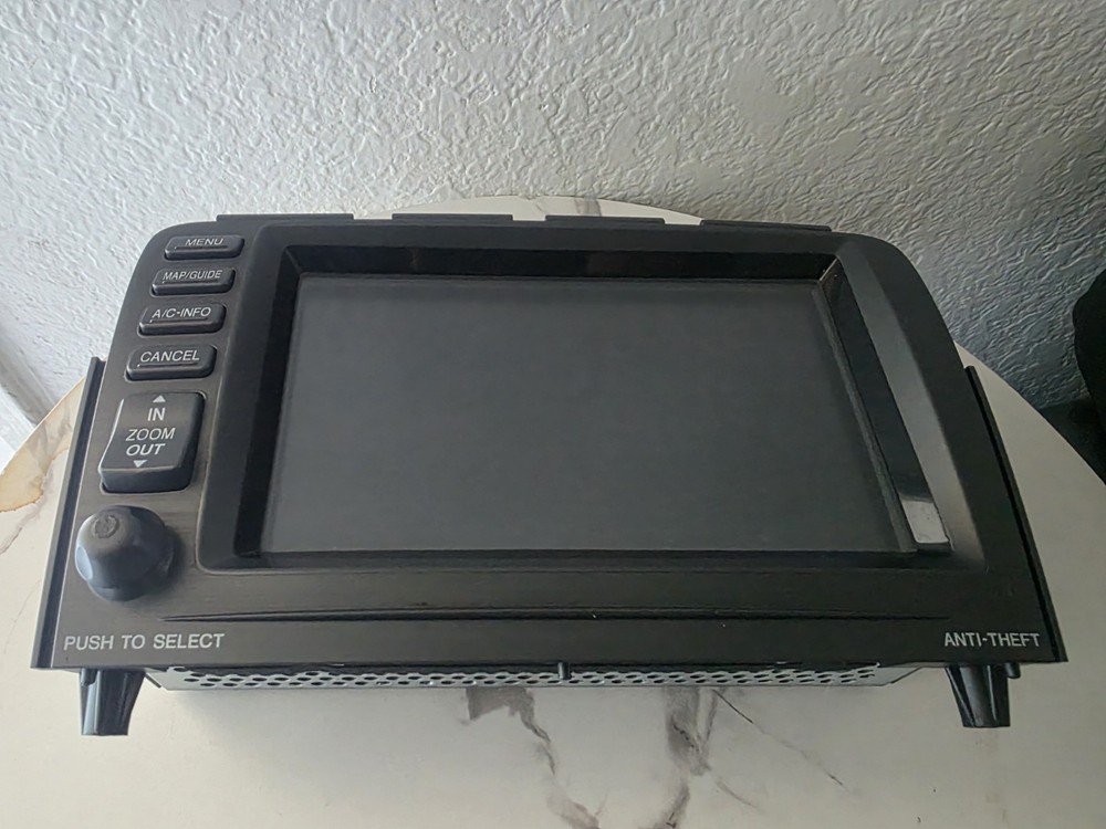 Acura MDX 05 Navigation System