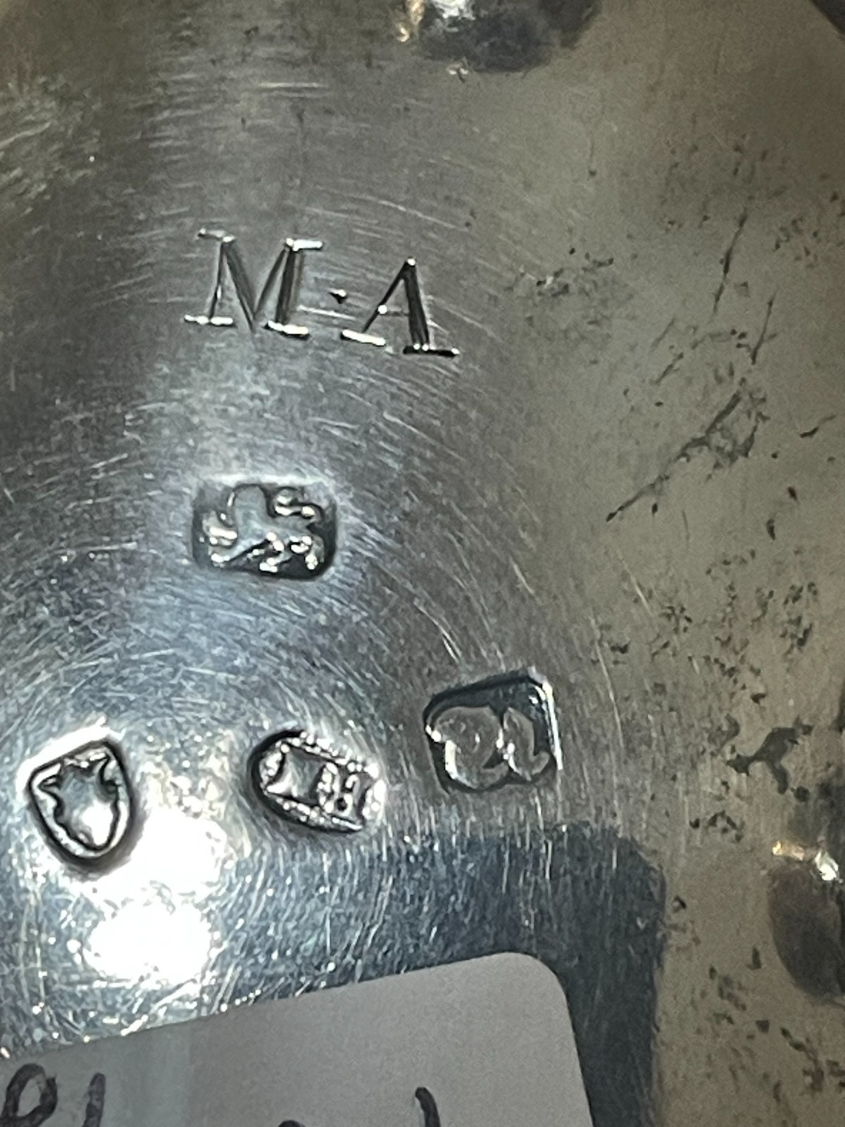 1775 Sterling Silver footed salt cellars Robert Hennell