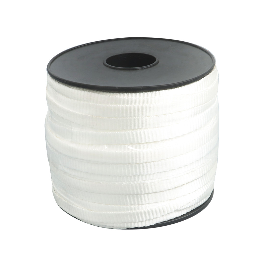 1/2" x 528' Cable Pulling Tape Polyester Pull Tape For Packaging Gardening White