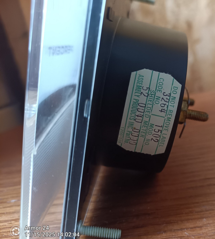 Shielded Meter API Instruments Shielded Meter 1502--- 52-0040-0000