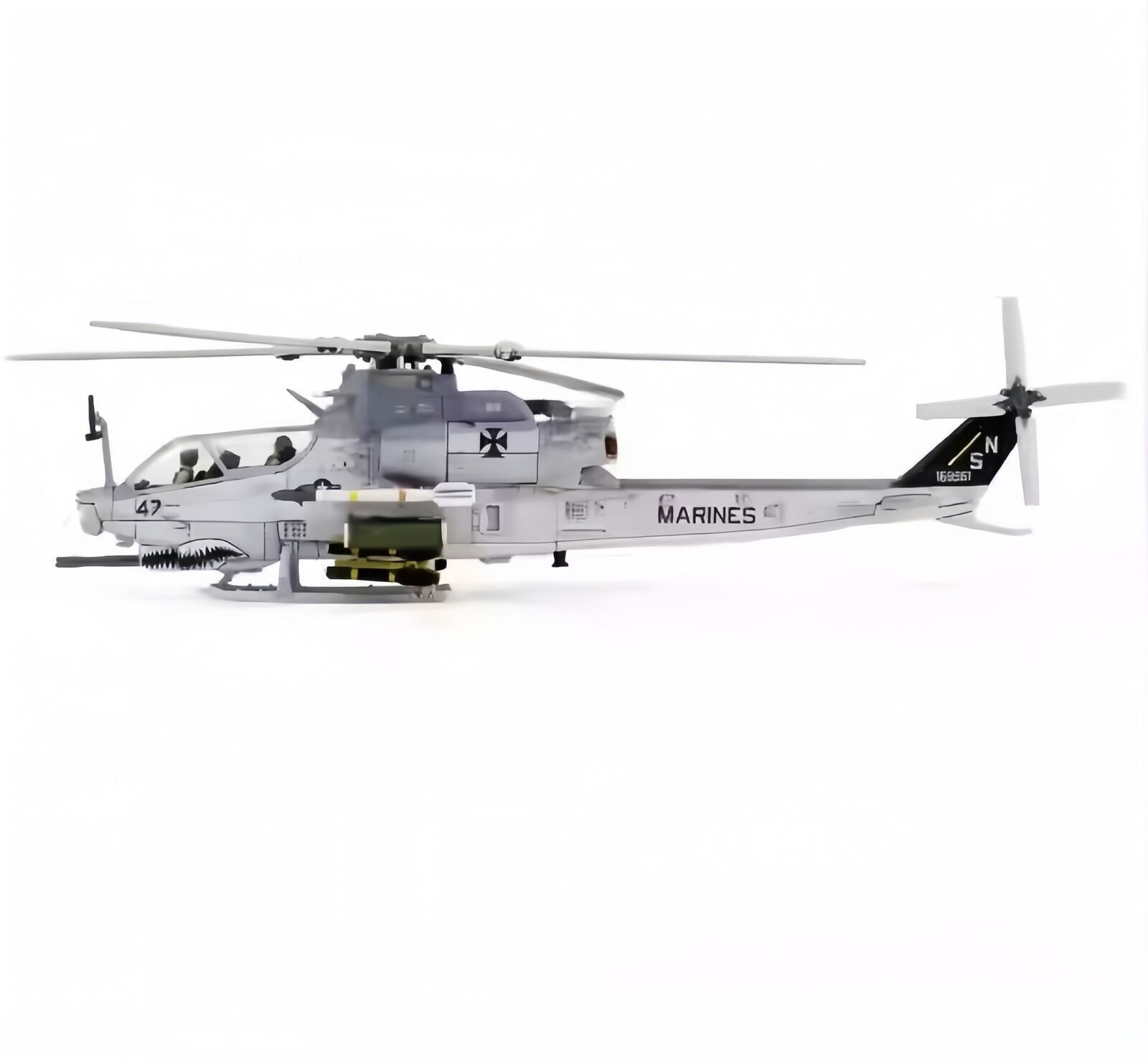 1/72 USMC Bell AH-1Z 'Viper' Helicopter Static Model Plane New Collection Gift