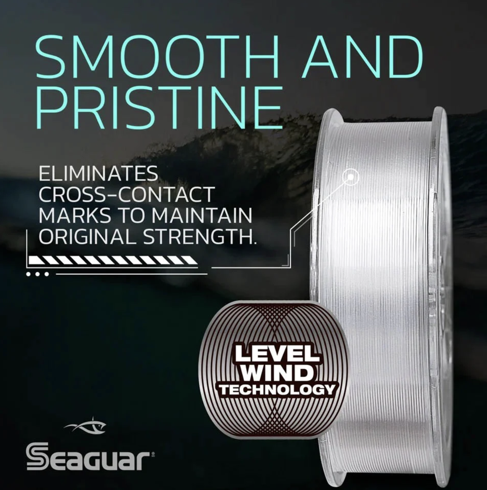 Seaguar Blue Label 100% Fluorocarbon Leader Line (25, 50, 100yd) Select Lb. Test