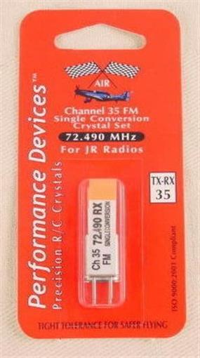 JR Single Conversion 72Mhz FM Crystal Set (Channel 35)