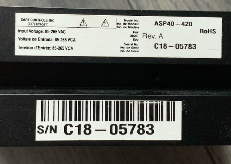 ASP40 Dart Controls Drives, ASP Plus Series ASP40