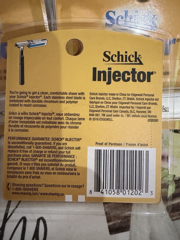 Schick Injector 7 Blades Lames 5pk