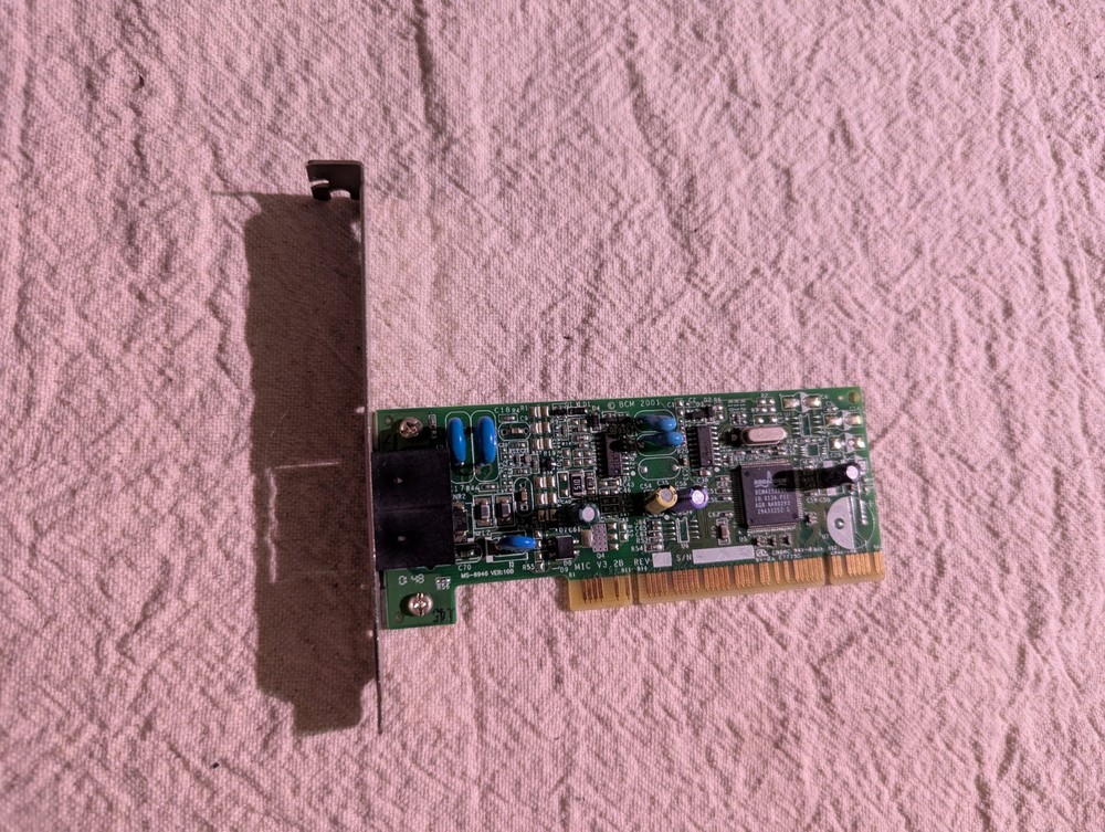 MS-6946 Internal Fax Modem PCI (P/N: 6002118)