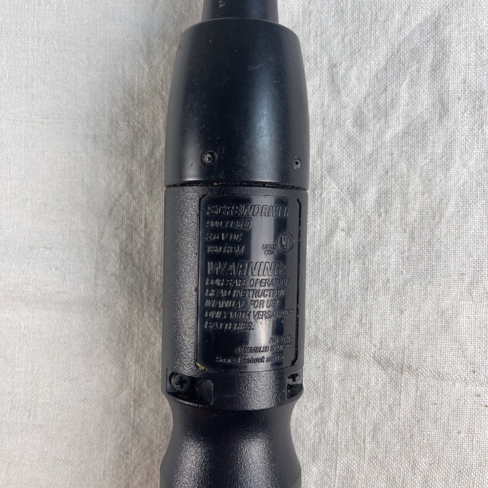 Cordless Screwdriver Craftsman 112620 VersaPak Tool Only. UNTESTED