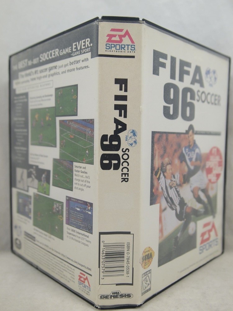 FIFA Soccer 96 Case (SEGA Genesis) Authentic BOX ONLY