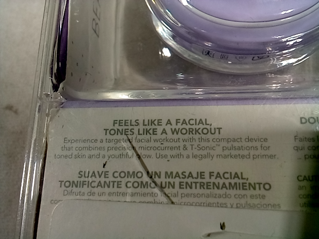 Foreo Bear Mini, Microcurrent Facial Device Sculpting Tool, Purple