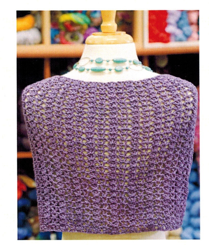 MOBIUS WRAPS For Beginners 3 Easy-To-Stitch Designs Crochet Pattern Leaflet