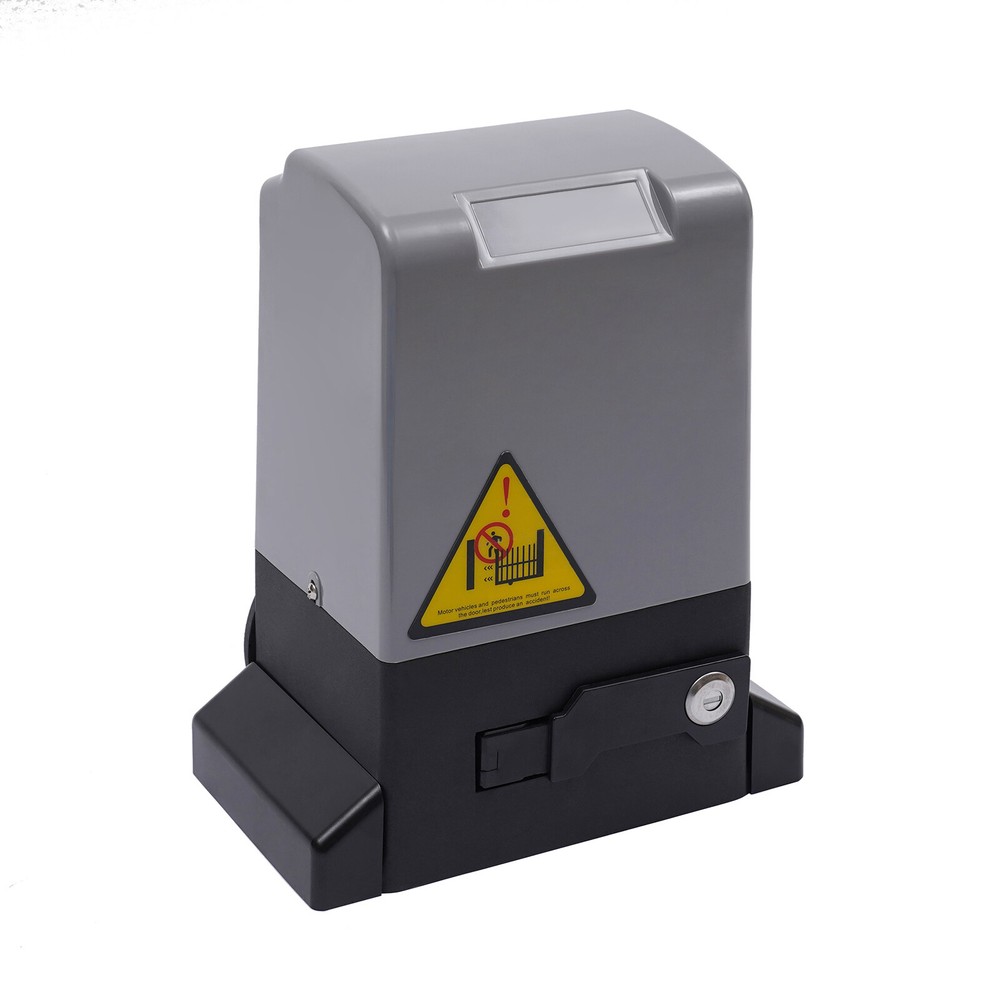 4400 LBS Automatic Sliding Gate Opener Rack Driven with 2 Remotes & Complete Kit