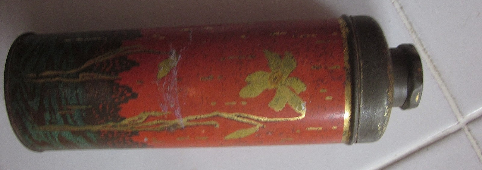 Vintage Narcissus Babcock NY Talcum Powder tin