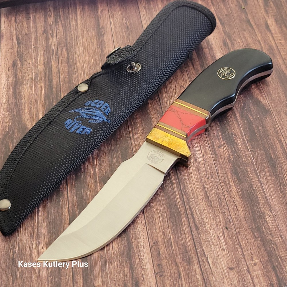 Ocoee River Fixed Blade Knife W/Sheath