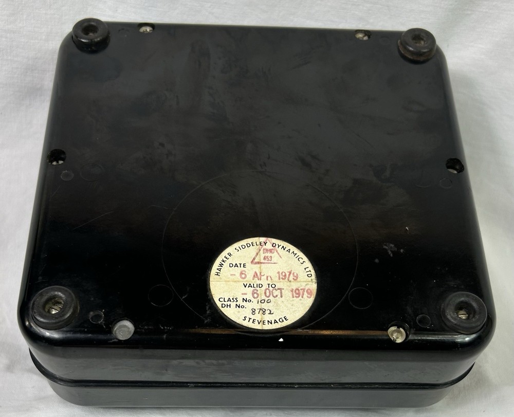 Vintage Cambridge Unipivot Galvanometer D.C. Range Meter, Aeronautical Testing