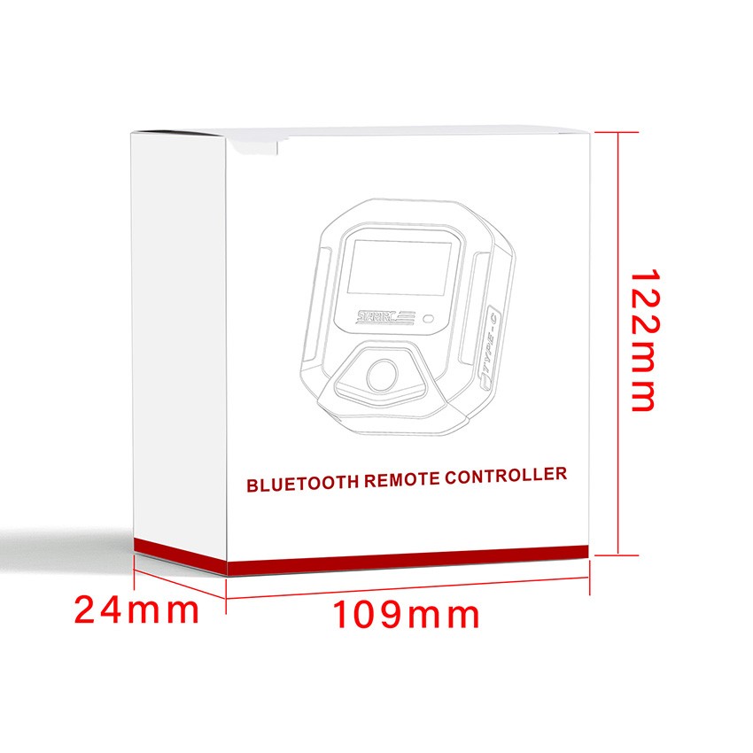 GPS Bluetooth Wireless Remote Control For DJI Action 6/5pro/4 Universal Camera