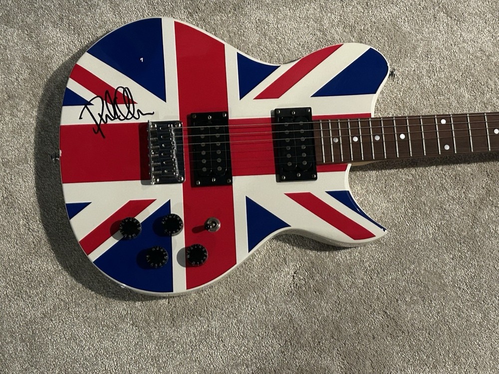 Phil Collen Signed Def Leppard Guitar Autographed