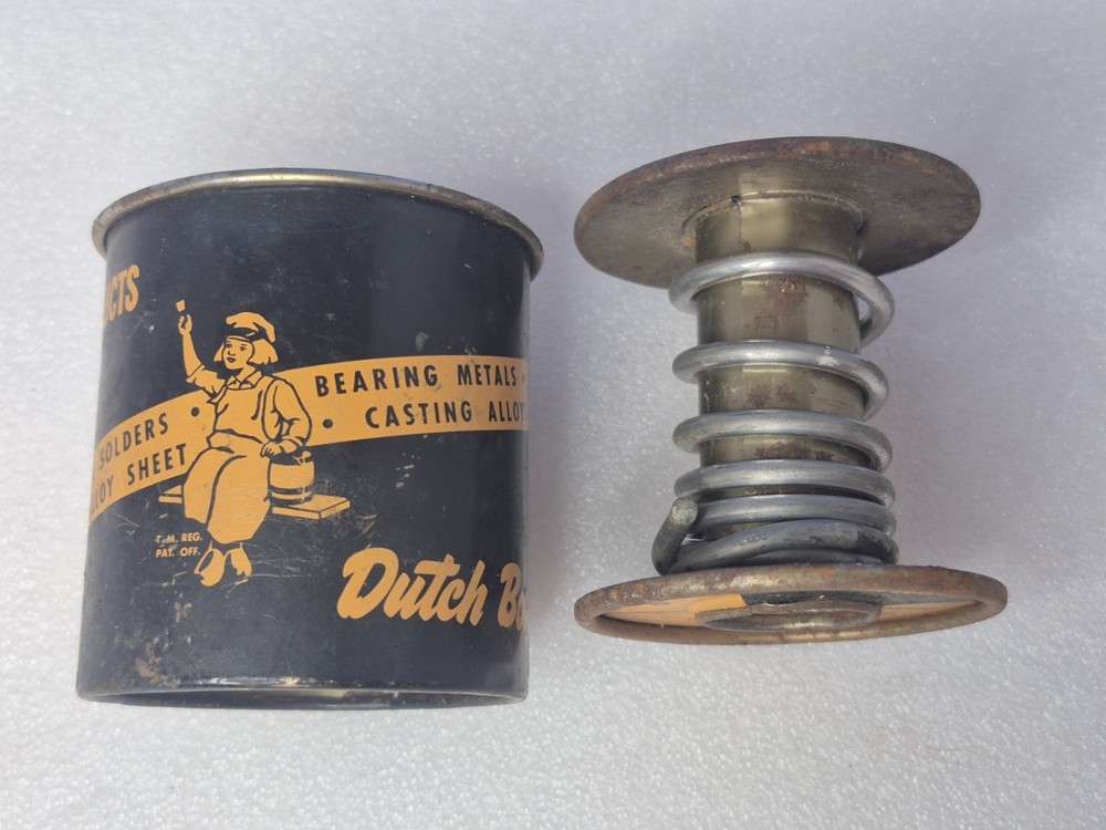 Dutch Boy Solid Wire Solder 50/50 Model COLLECTOR