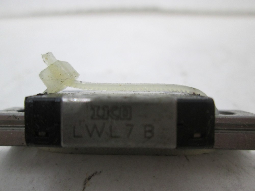 IKO, LWL7B, Linear Slide Block w/ Guide Rail, Used
