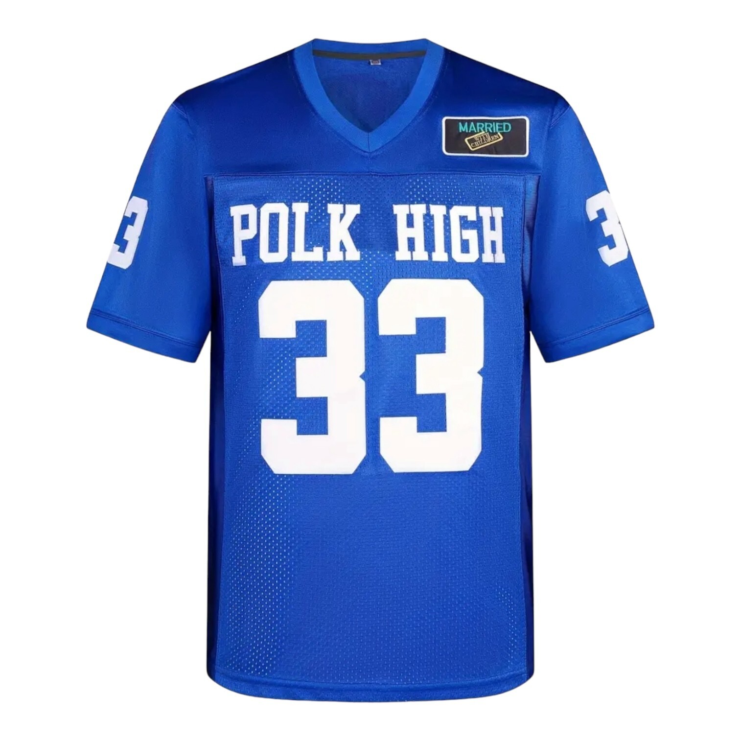 Al Bundy Polk High Football Jersey #33 Stitched Married With Children Size 3XL