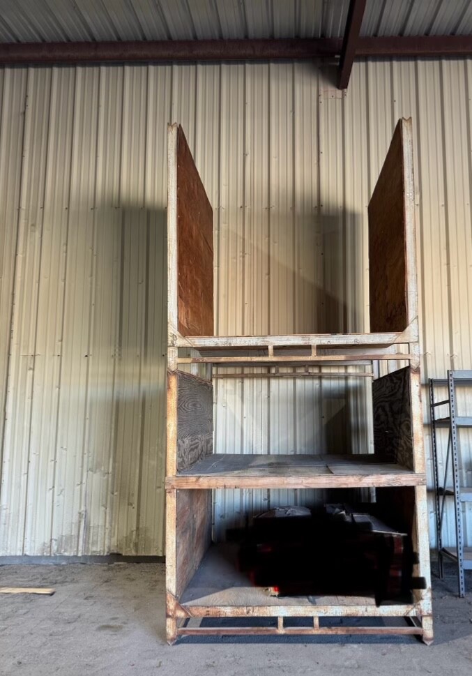 Steel stackable warehouse storage racks