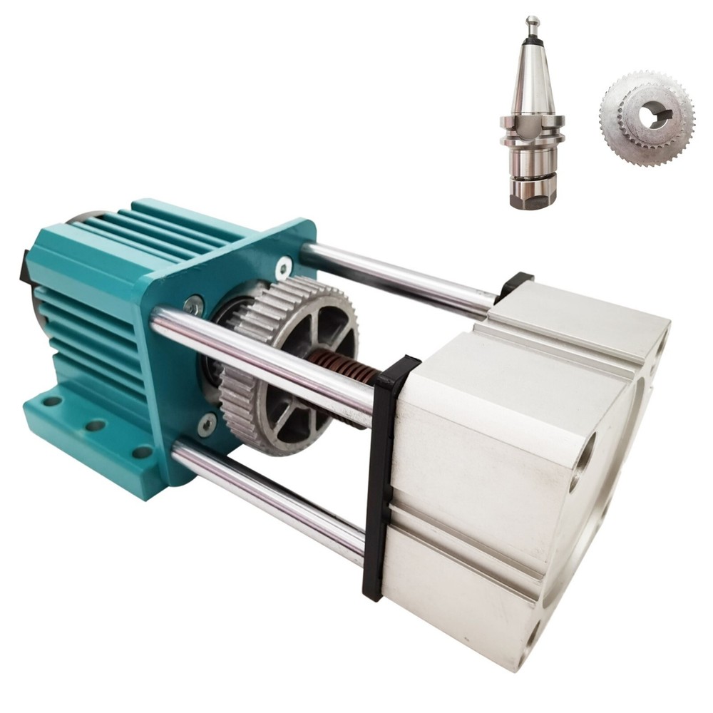 Spindle Cylinder Pneumatic Semi-automatic Tool Changing Spindle BT30