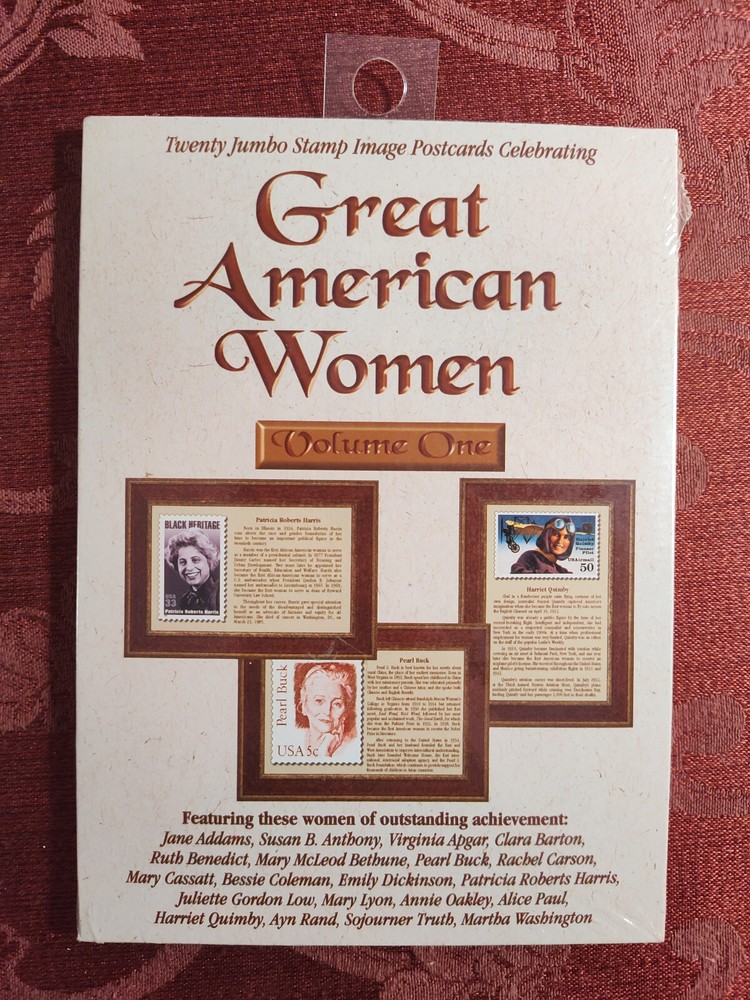 GREAT AMERICAN WOMEN Stamp Image Postcards NEW Still Sealed!