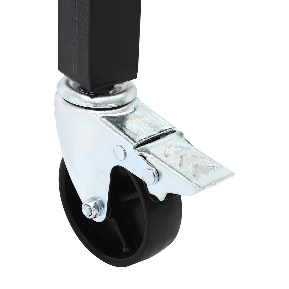 Mobile Workbench, Work Bench for Garage Office Home, Height Adjustable Workbench