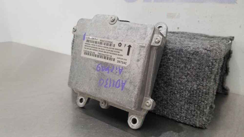 03 JEEP WRANGLER SRS CONTROL MODULE 56010300AC