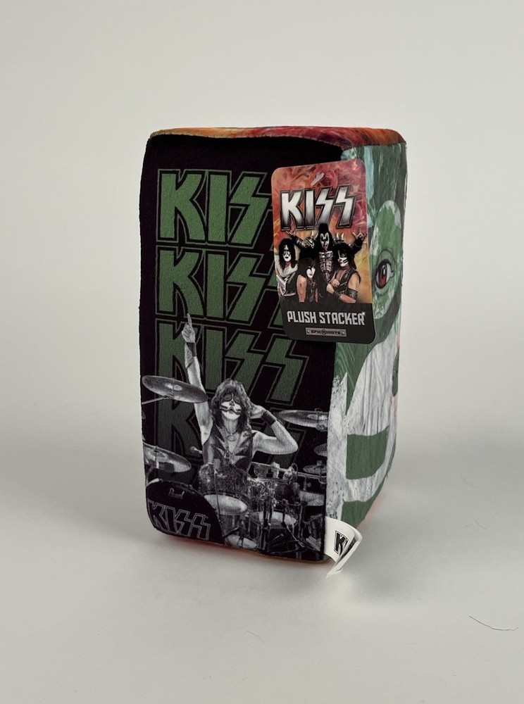 KISS Plush Stacker Pillow 8 X 5 Eric Singer RARE No longer Available Epic Rights
