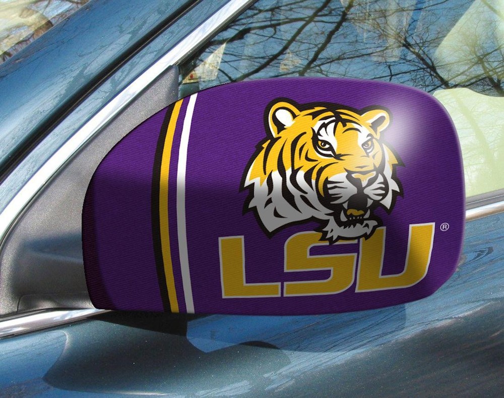 LSU Tigers Mirror Cover - Small