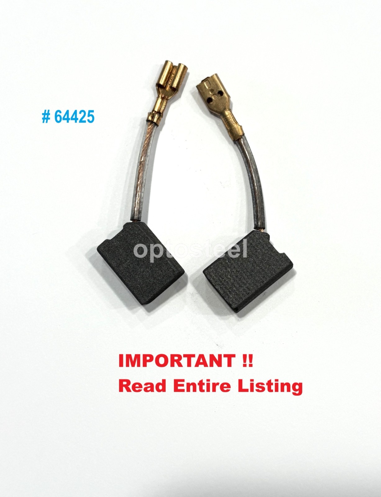 Bauer 1643E-B Carbon Motor Brush Rotary Hammer Drill 64425 63441 Harbor Freight