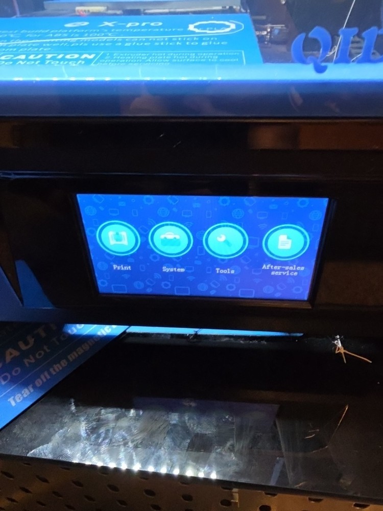 QIDI Technology X-Pro 3D Printer with Power Cable and Extras