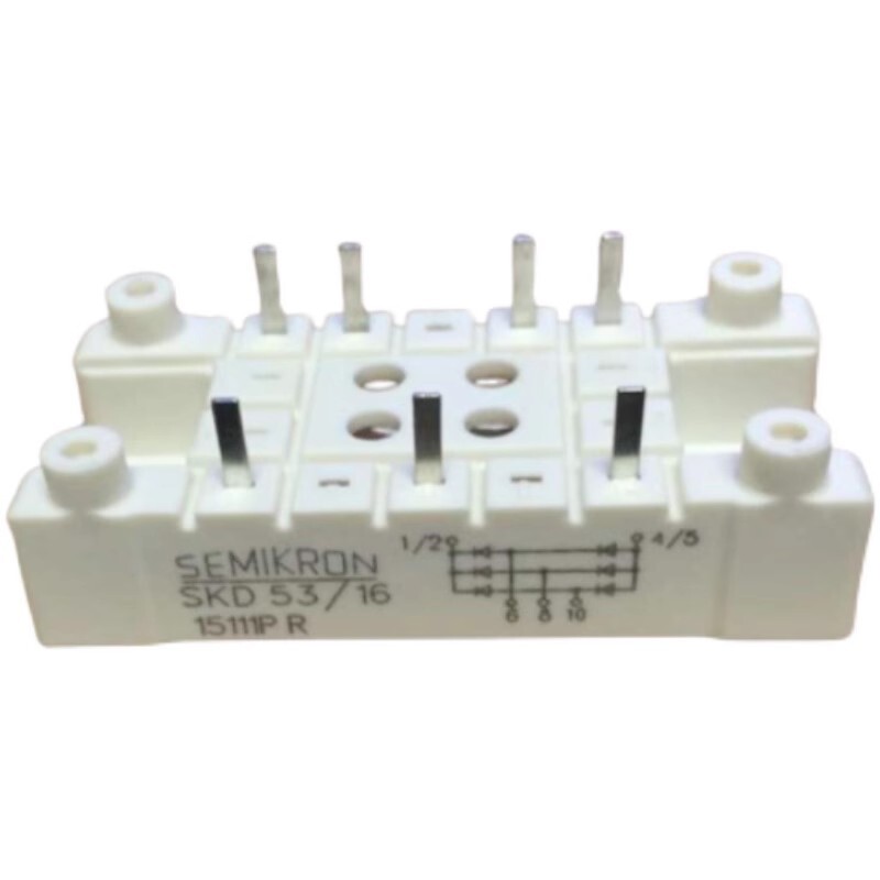 1pcs SEMIKRON SKD53/16 Rectifier Bridge Module Semiconductor Module 53A1600V