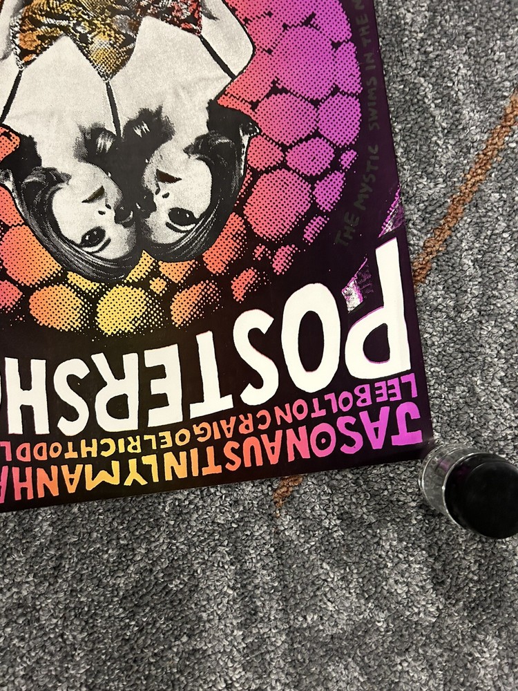 Jason Austin Lyman Hardy Show Poster 1994 HANDBILL FLYER Lee Bolton