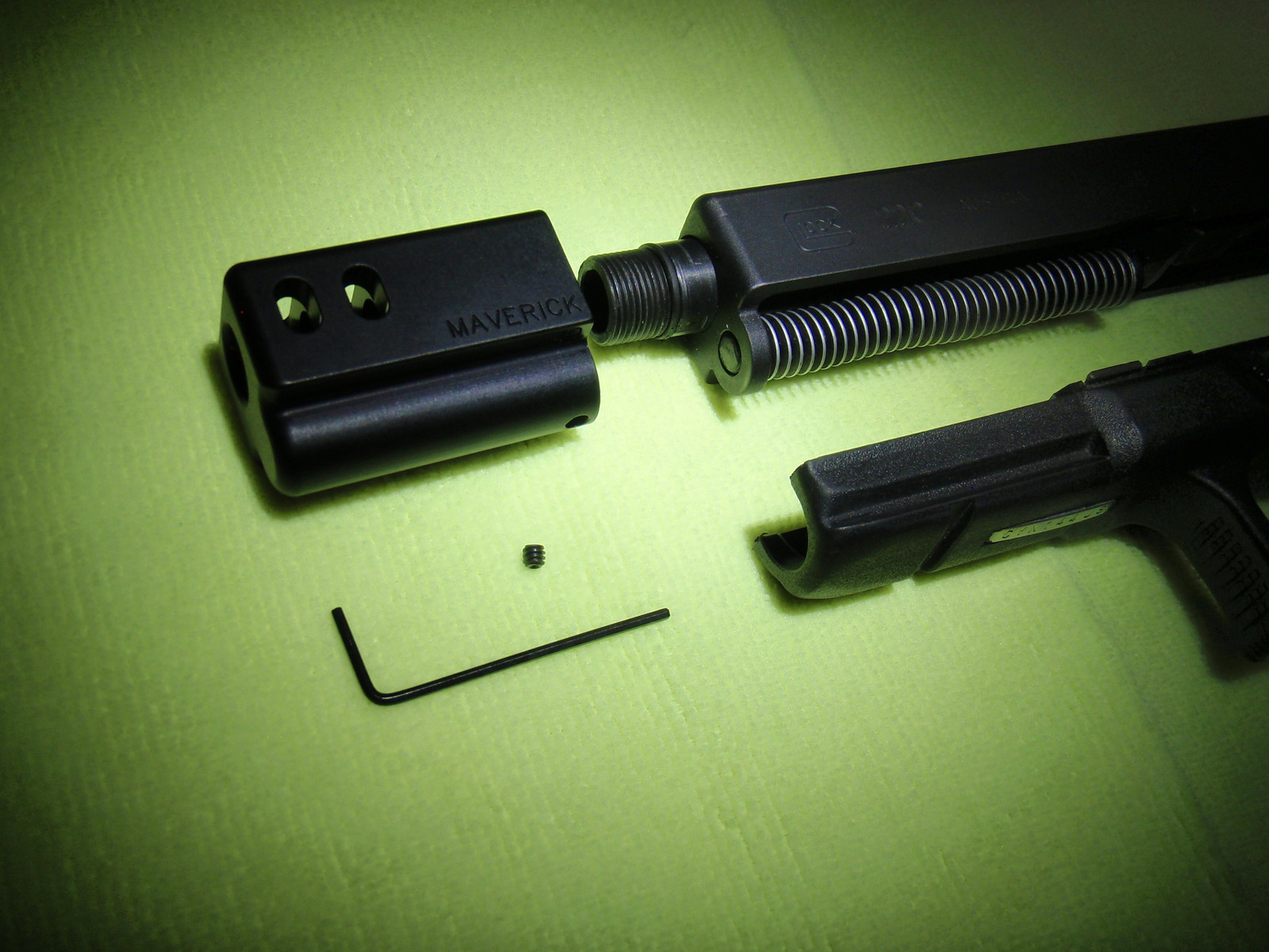 Range18 Glock Compensator .40 G22 G23 G35 G24