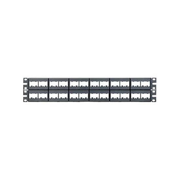 Panduit Cpp48wbly Patch Panel, Mini-Com, Rack Mt, 48 Port