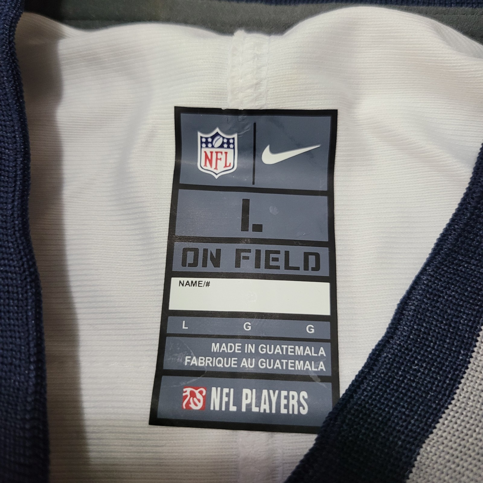 Tom Brady New England Patriots Nike Limited Jersey Size Large 100th Anniversary