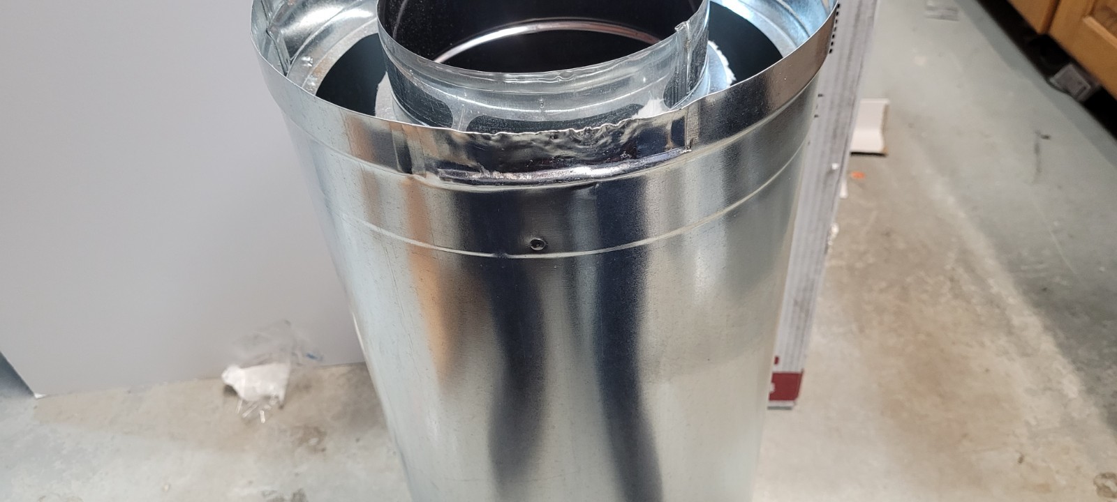 B DuraVent: DuraPlus Stainless Steel Stove Chimney Pipe 6" x 24" 6DP-24 READ