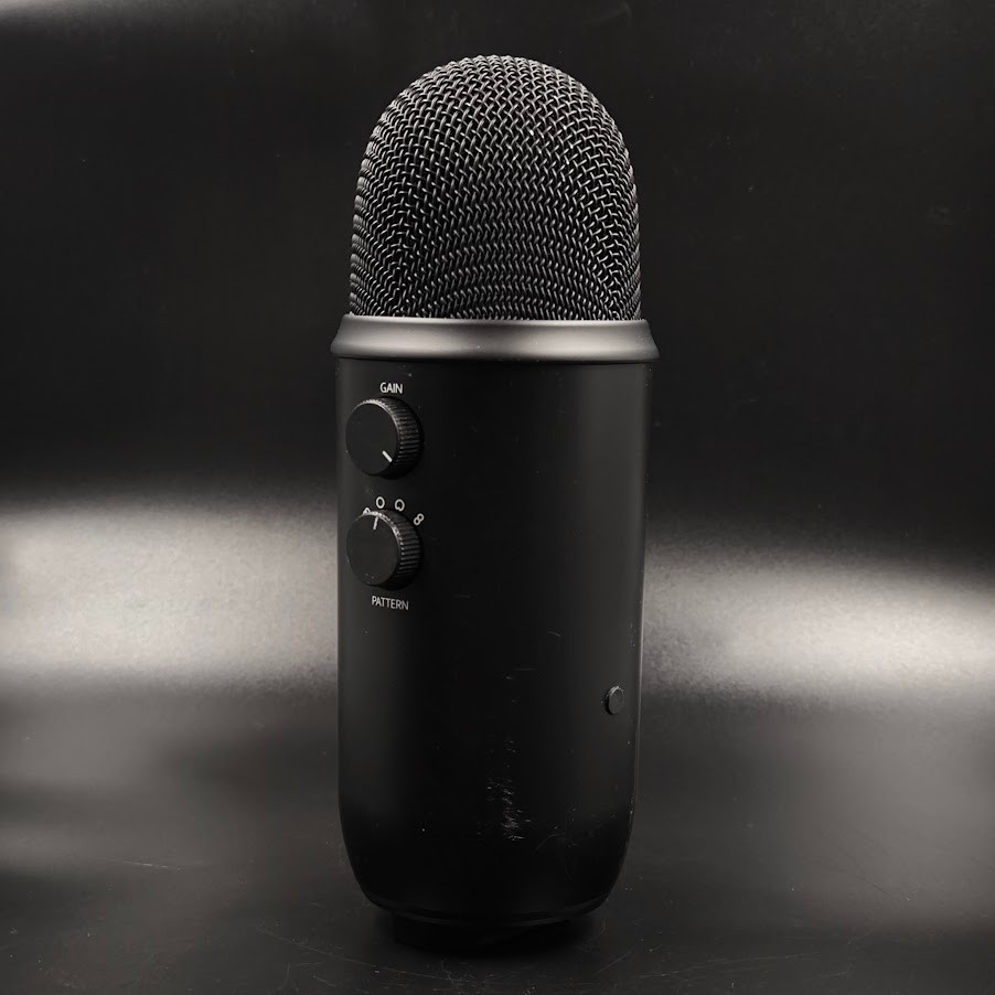 Blue Yeti Microphone Used Working Black