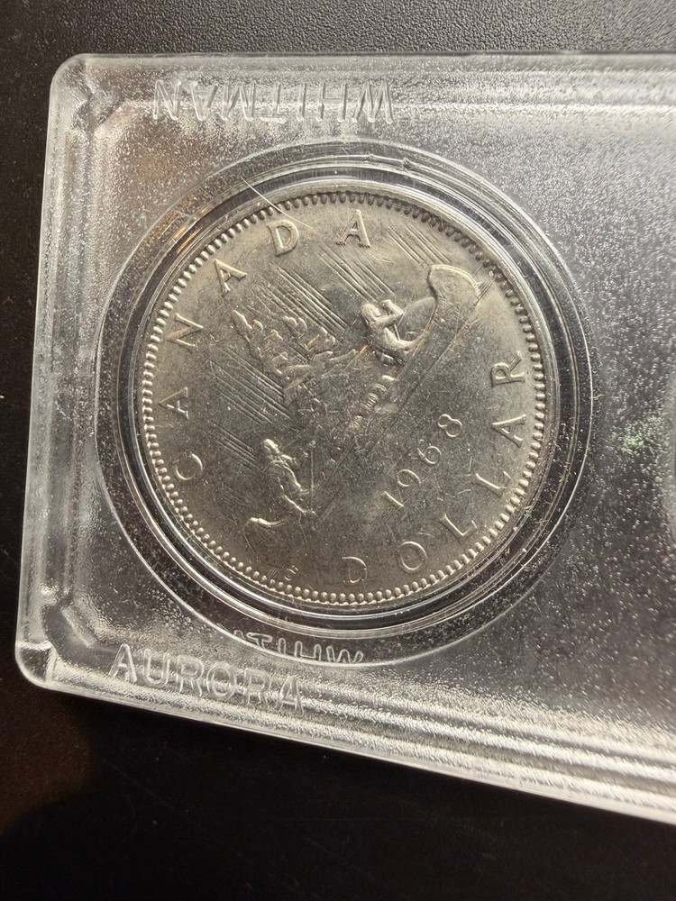 1968 Canada 6 Coin Mint Set In Plastic Display