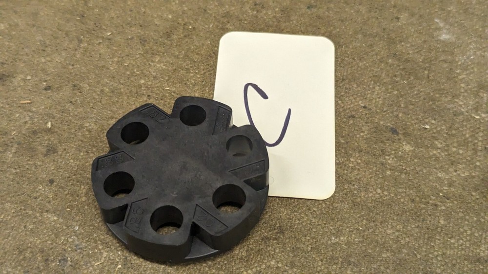 Lee Auto Disk powder measure inserts,  C